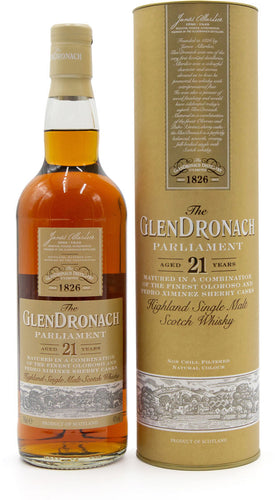 Glendronach 21 Year Old Parliament Single Malt Scotch Whisky (700ml)