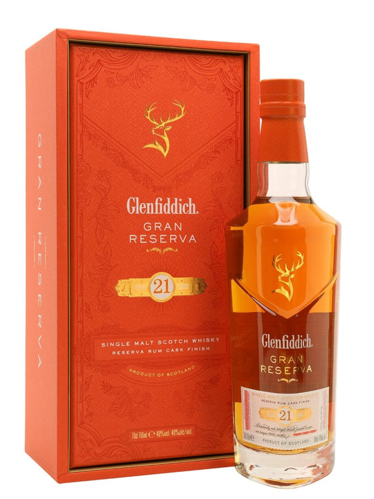 Glenfiddich 21 Year Old Single Malt Scotch Whisky (700ml)