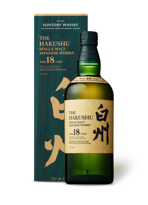 Hakushu 18 Year Old Single Malt Japanese Whisky (700ml)