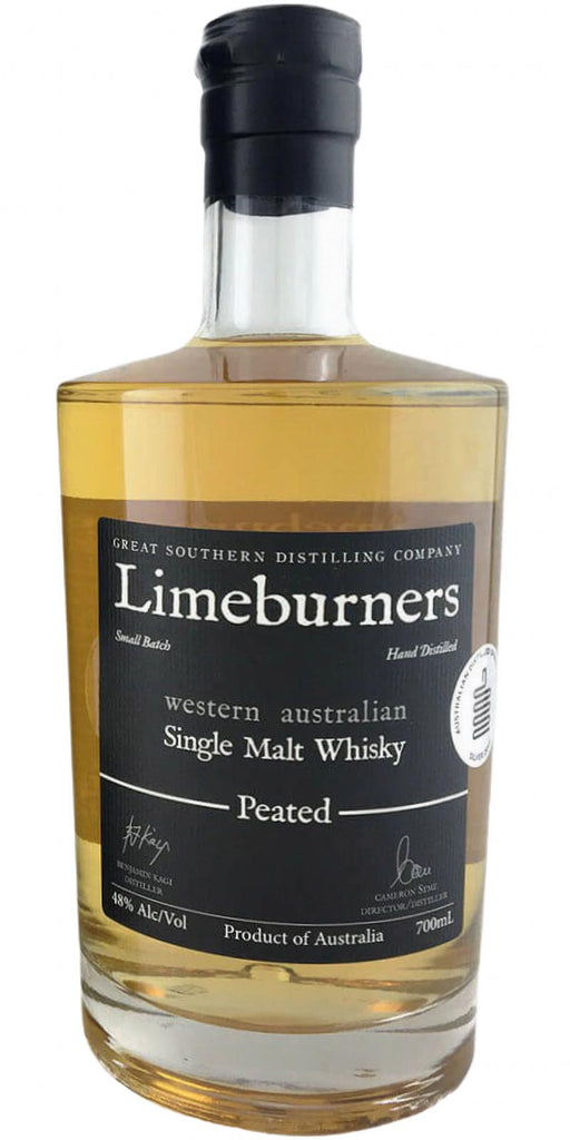 Limeburners Peated Single Malt Whisky 700ml