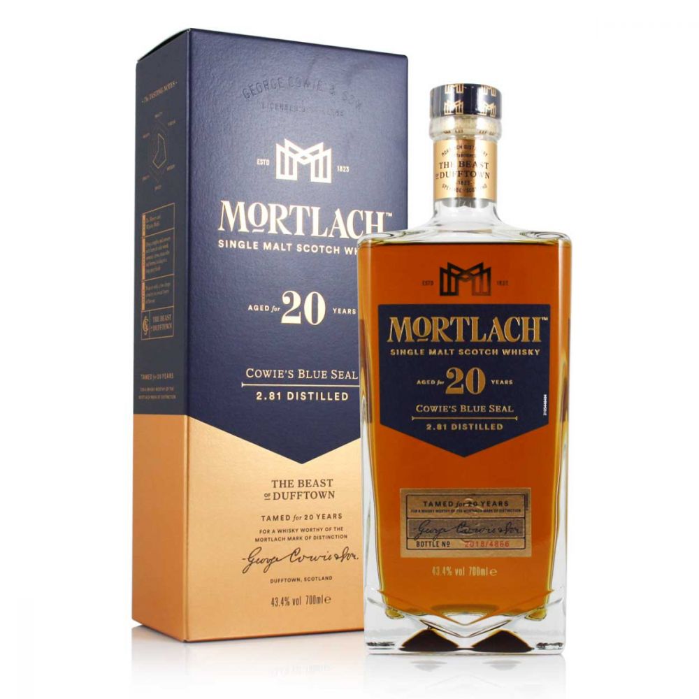 Mortlach 20YO Cowies Blue Seal Whisky (700ml) – Liquor Shed
